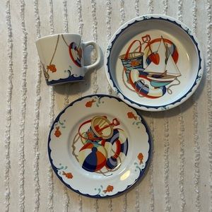 Tiffany Seashore 3 piece Child’s set -SOLD